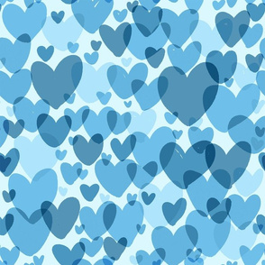 blue hearts small