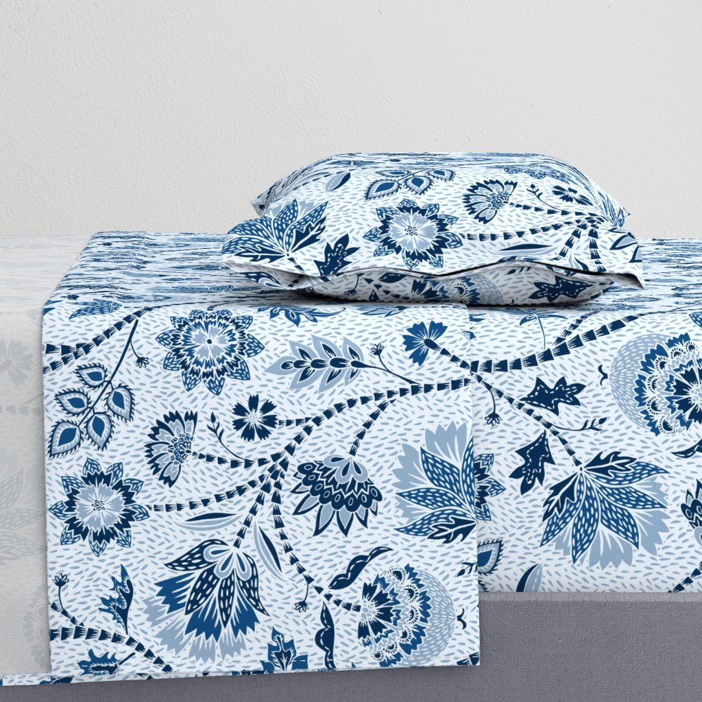 Classic Blue Chintz