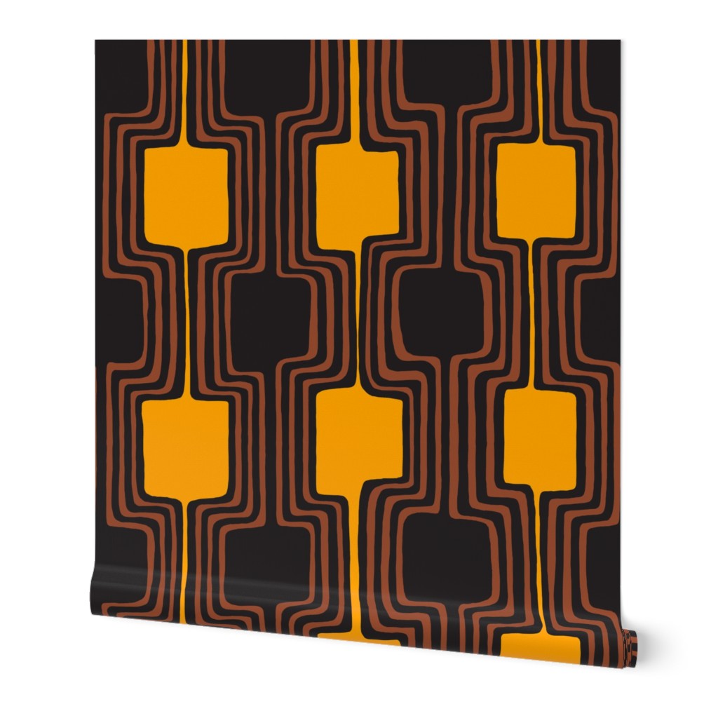 line shapes (orange & brown)