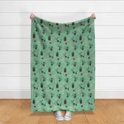 Kitschy cats -  broad scatter - mint