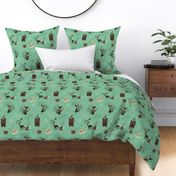 Kitschy cats -  broad scatter - mint