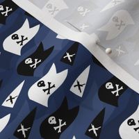 Pirate Flags! on blue