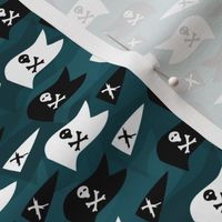 Pirate Flags! on teal