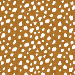 Deer Spot Linen Bright Gold