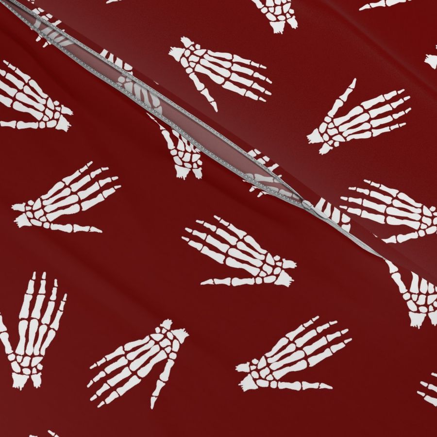 Hand Bones - Red