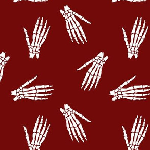 Hand Bones - Red
