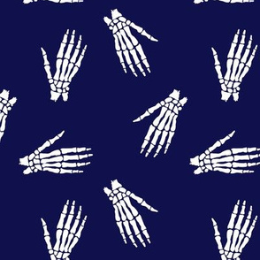 Hand Bones - Blue