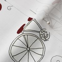 Apple Of My Eye Bicycle print