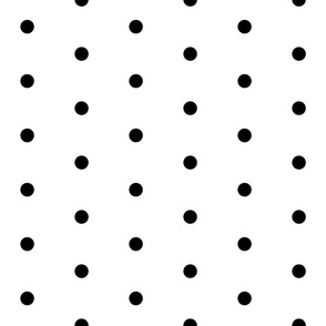 Polka Dot Felt, White with Silver Dots – Benzie Design