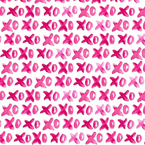 XO { fuschia }