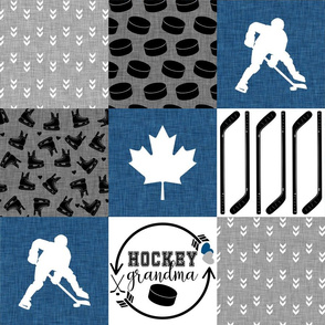 Hockey Grandma//Canada//Classic Blue