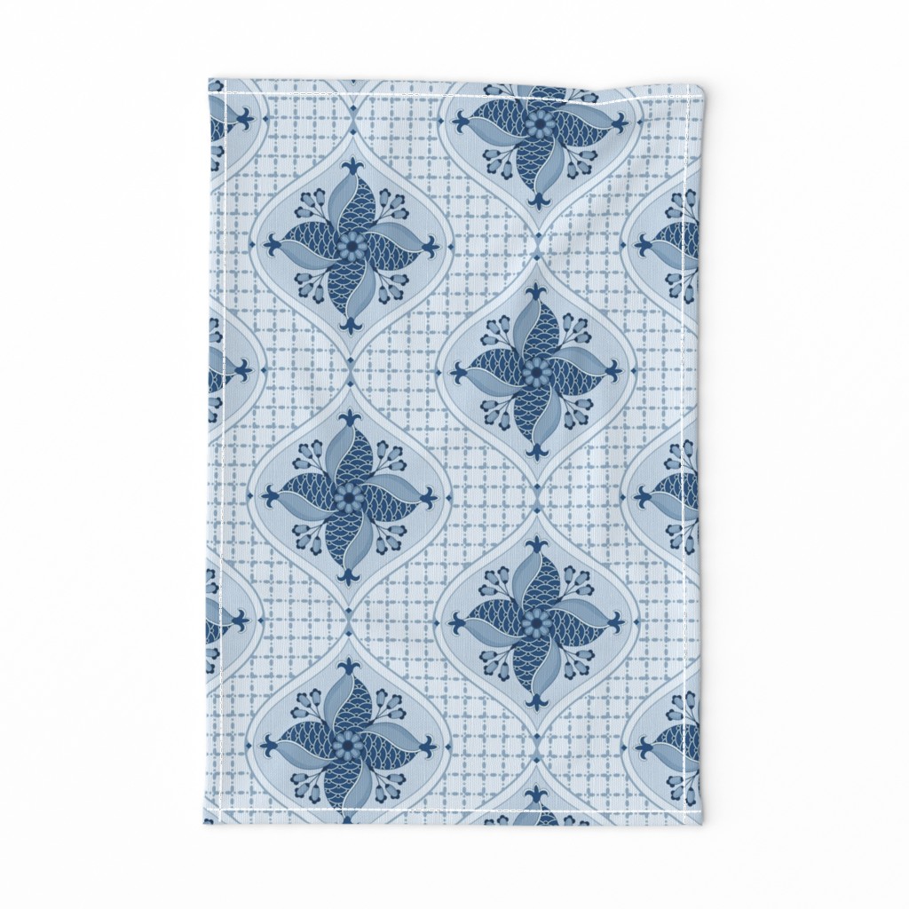 Trade Winds: Classic Blue & Midnight Oriental Whirligigs