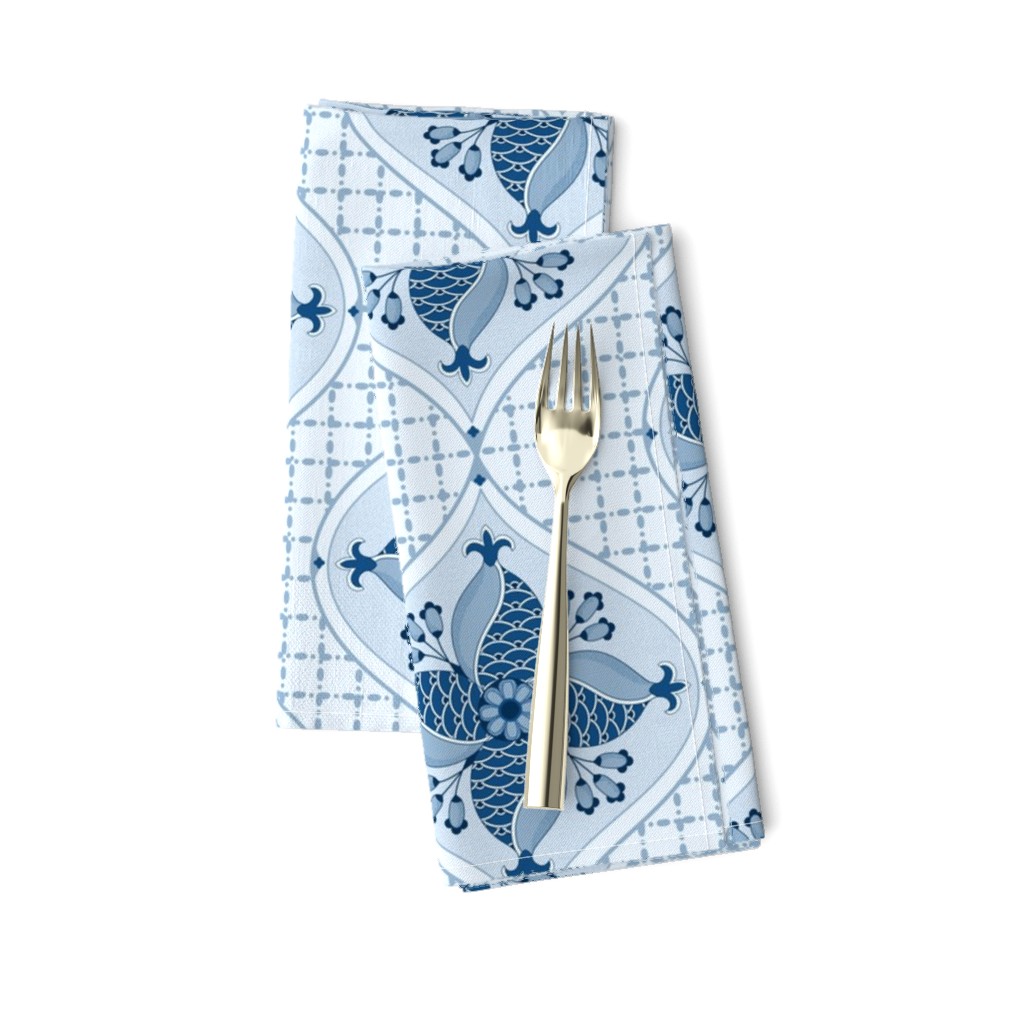Trade Winds: Classic Blue & Midnight Oriental Whirligigs