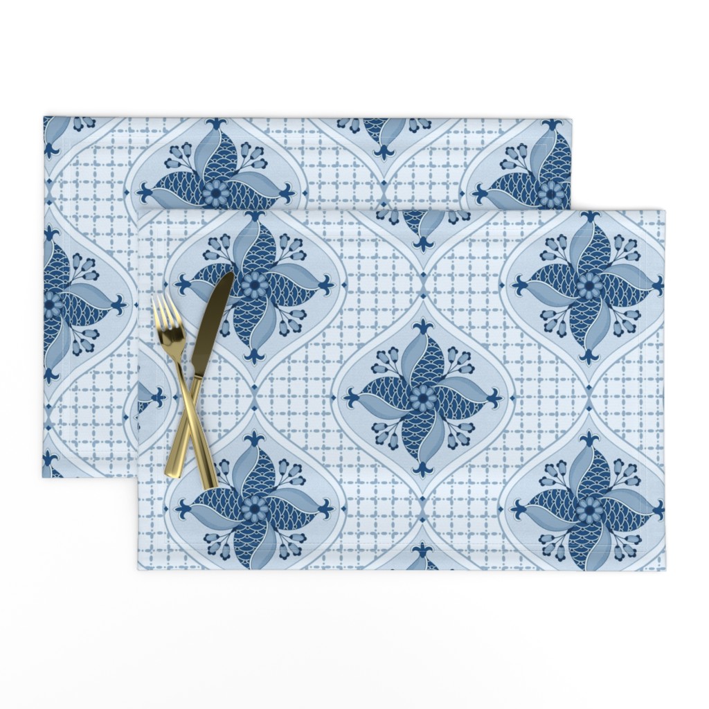 Trade Winds: Classic Blue & Midnight Oriental Whirligigs