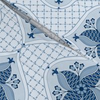 Trade Winds: Classic Blue & Midnight Oriental Whirligigs