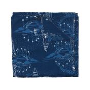 Starry Night Romance | Blue