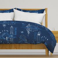 Starry Night Romance | Blue