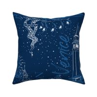 Starry Night Romance | Blue