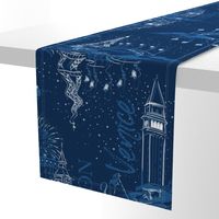 Starry Night Romance | Blue