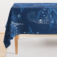 Starry Night Romance | Blue