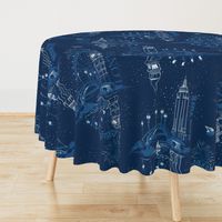 Starry Night Romance | Blue