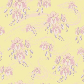 Spring Orchids in Pastel - small