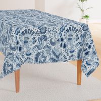 block print in classic blue50