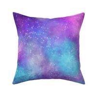 Galaxy Purple Pink Turquoise