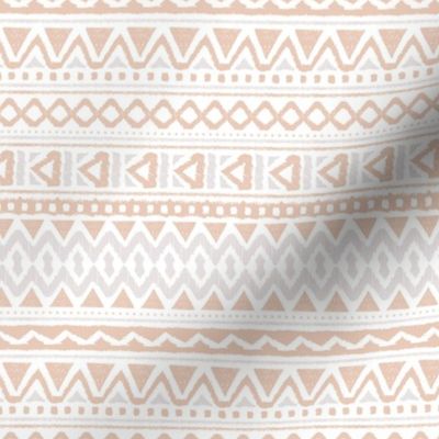 Ethnic colorful aztec design summer geometric triangles mayan mudcloth print