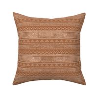 Minimal mudcloth bohemian mayan abstract indian summer love aztec design soft pastel copper rust SMALL