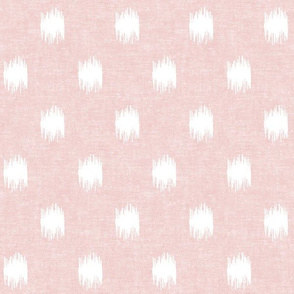 ikat polka dots -  pink - LAD20