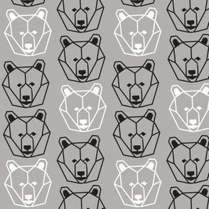 Geometric Bear Faces