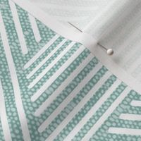 cadence triangles - geometric - mint - LAD20