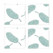 banana leaf - tropical leaves - toss mint  - LAD20