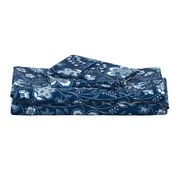 chintz dark blue