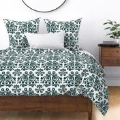 ikat -  dark green - LAD20