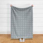 boho sun fabric - bohemian fabric, mudcloth fabric, gender neutral fabric, baby bedding fabric - slate blue