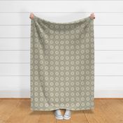 boho sun fabric - bohemian fabric, mudcloth fabric, gender neutral fabric, baby bedding fabric - sage