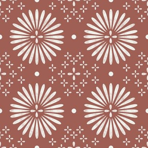 boho sun fabric - bohemian fabric, mudcloth fabric, gender neutral fabric, baby bedding fabric - brown