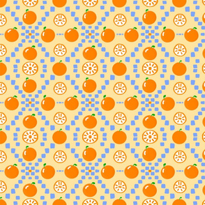 RETRO ORANGES- YELLOW