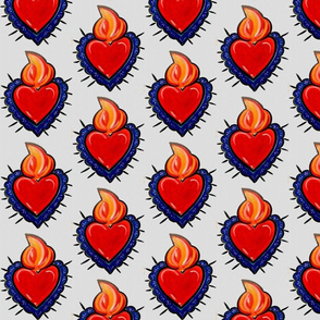 Flaming Sacred Hearts