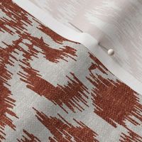 ikat - rust on stone - LAD20