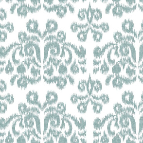 ikat -  dusty blue  - LAD20