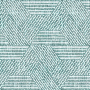 cadence triangles - geometric - dusty blue - LAD20