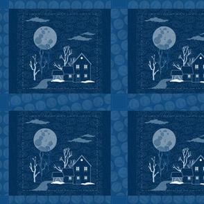 Snowy Night Quilt