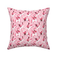 Pink Pegasus Pattern - Small Version   