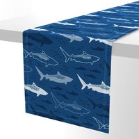 stealth tiger sharks (classic blue)