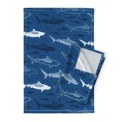 stealth tiger sharks (classic blue)