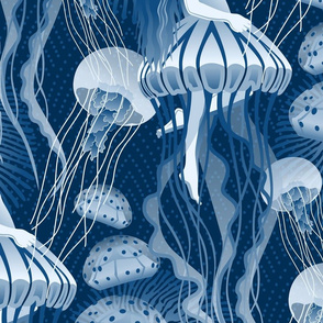 Underwater dance / Jumbo scale / Wallpaper