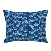 Classic Blue Echinacea Floral - Medium